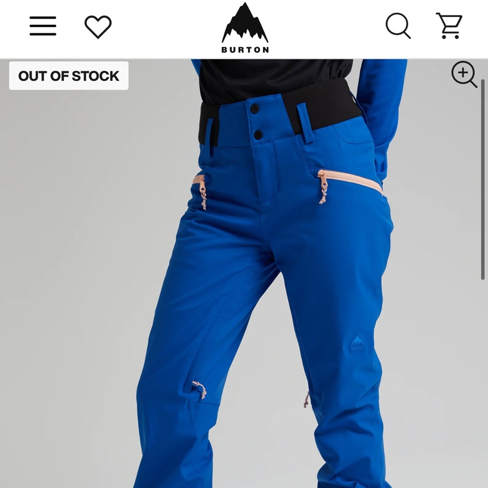Burton snow pants
